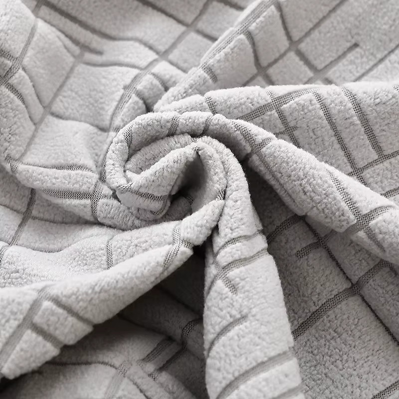 WANERQU 1-Sitzer-Sofabezug mit Jacquard-Split-Recliner Design, Stretch-Schonbezug in Schwarz-Grau, schmutzabweisender Relax-Sessel-Schutz für dein Wohnzimmer - Bild 3