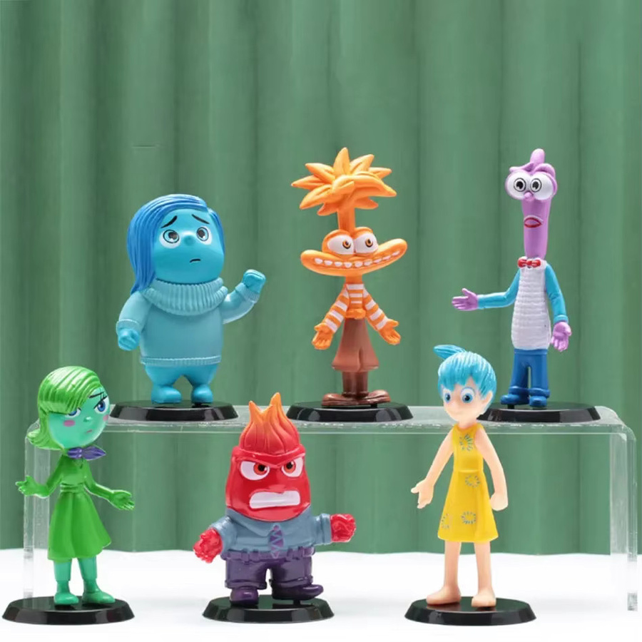 Bandai Inside Out 2 Action Figur, 6-teiliges Set, Disney - Bild 3