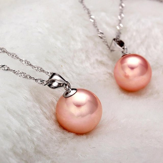 Lucky Star Jewelry Halskette 925 Silber, Perle, Damen - Bild 1