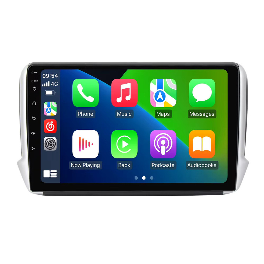 MEKEDE Android 14 Intelligentes Autoradiosystem für Peugeot 2008 und 208 Serie (2013-2020) mit kabellosem Carplay in Schwarz - Bild 7