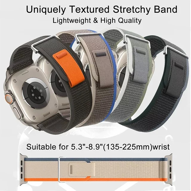 Trail Loop Sportarmband, Textil/NATO, Bunt, Unisex - Bild 1
