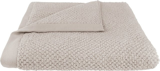 Modern Living Duschtuch Luise aus Baumwolle in Silber, B: 70 cm, L: 140 cm - Bild 1