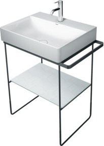 Duravit Metallkonsole DuraSquare bodenstehend, Farbe: Weiß, B: 66,5 cm, T: 45 cm - Bild 1