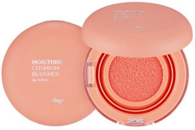 The Face Shop Feuchtigkeits-Kissen-Rouge, Creme, Koralle, 8g - Bild 1