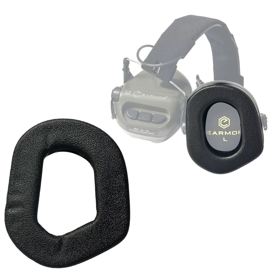 OPSMEN S03 Silikon-Gel-Ohrpolster in Schwarz für Earmor M31, M32, M31H und M32H Kopfhörer - Bild 4