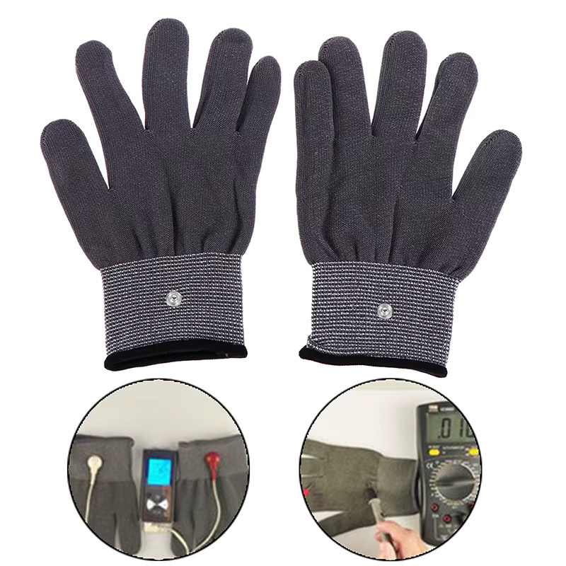HNKMP Elektrotherapie-Massage-Elektrodenhandschuhe, Unisex - Bild 2