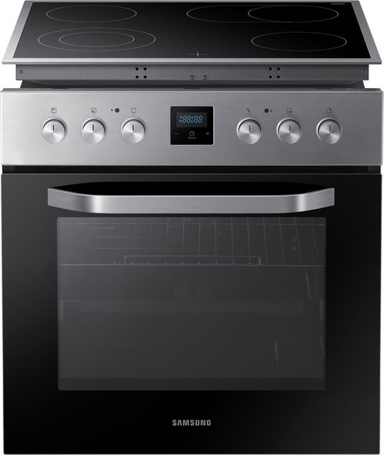 Samsung Herdset aus Glaskeramik und Edelstahl in Silber, bestehend aus NB69R3300RS/EG und NZ64R3525CK/EG - Bild 1