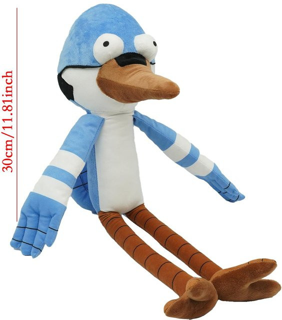 Yiran toy Mordecai und Rigby Plüschtiere, Stoffpuppen, ab 14 Jahren - Bild 1