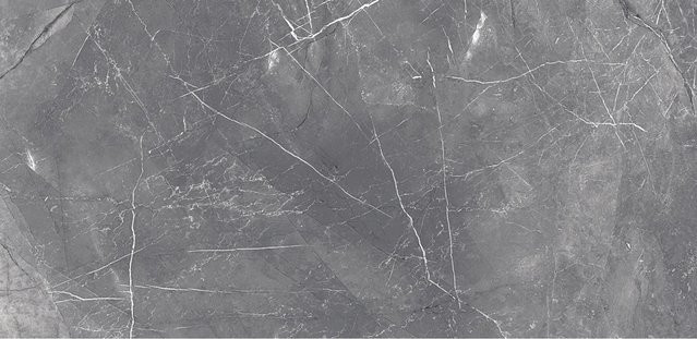 Bodenfliese Feinsteinzeug United Tile und Mosaic Messina in Schwarz mit Marmoroptik, B/H: 60 x 120 cm - Bild 1
