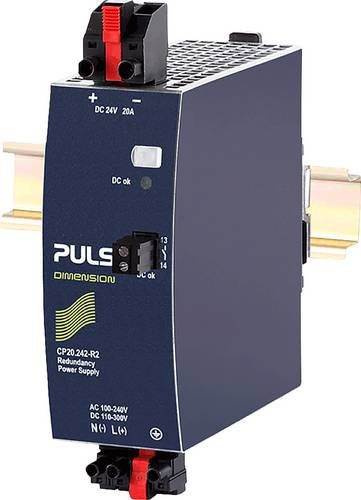 PULS CP20.242-R2 Hutschienen-Redundanz-Modul 24V 20A 480W Schwarz - Bild 1
