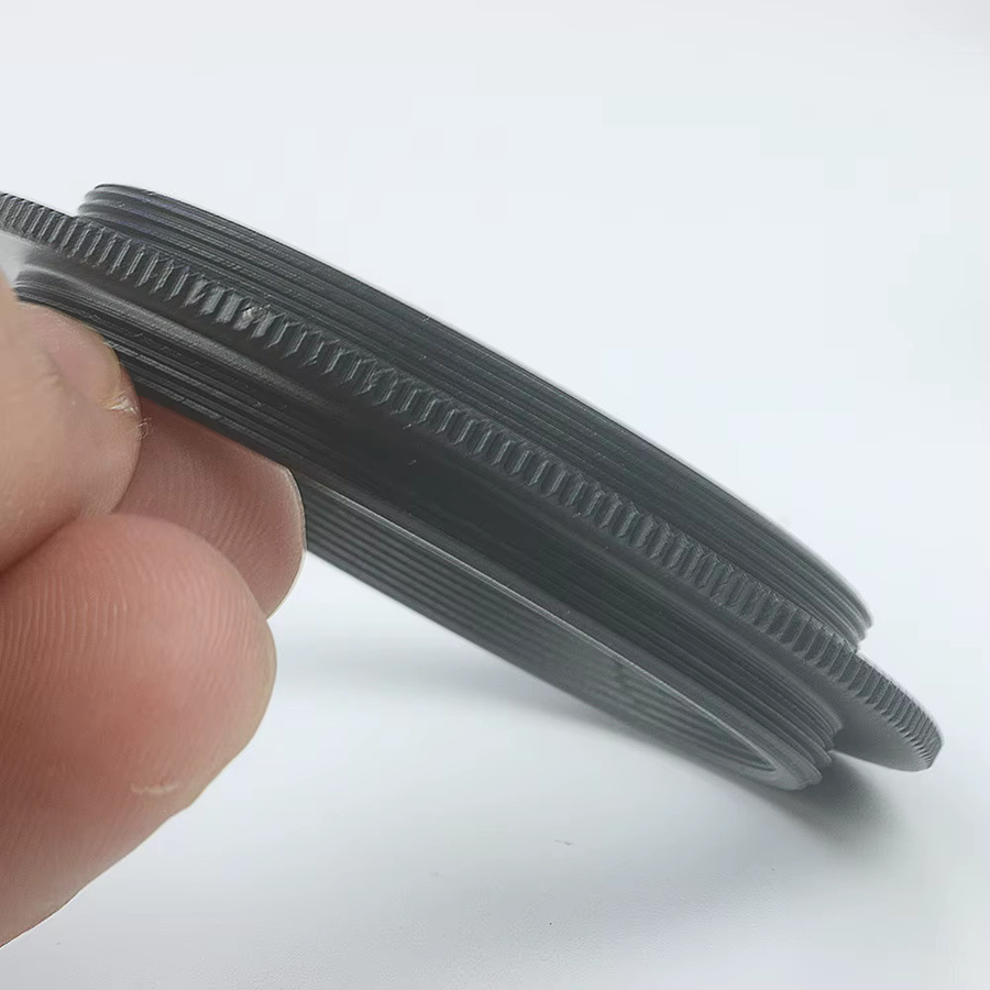 Eysdon T-Ring-Adapter M48 männlich zu SCT Außengewinde, Konverter von M48 x 0,75 mm auf 2 Zoll -24tpi Teleskopgewinde, Schwarz - Bild 3