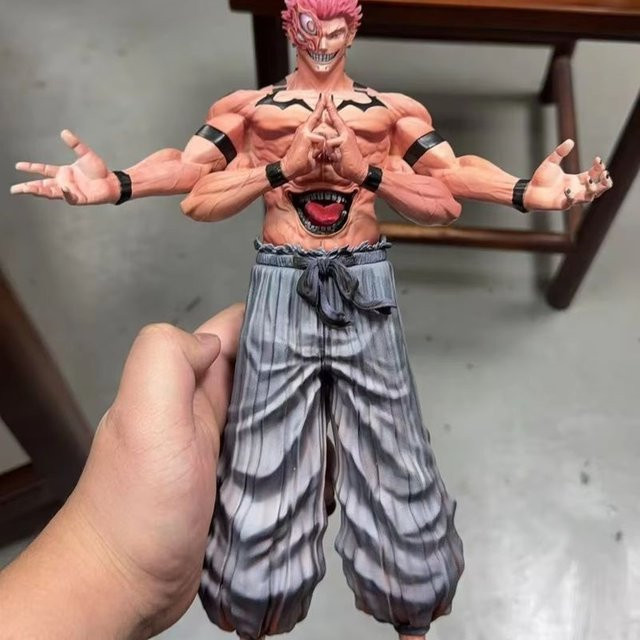 Bandai Jujutsu Kaisen Ryomen Sukuna Figur, Puppen, Kunststoff - Bild 1