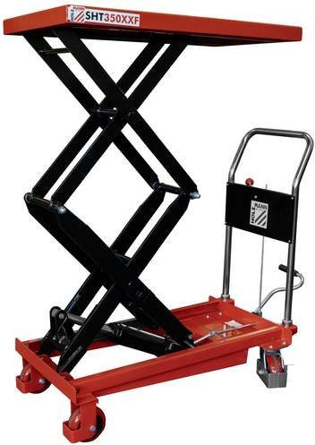 Holzmann Maschinen SHT350XXF Scherenhubtisch in Rot mit 350 kg Tragkraft - Bild 1