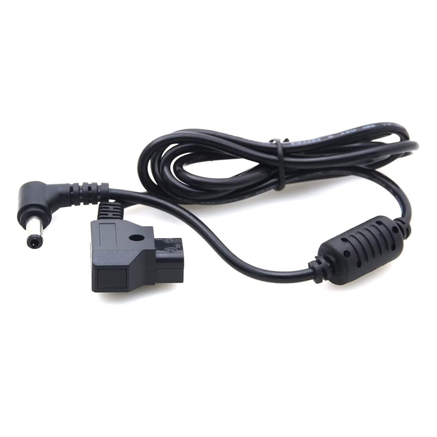 Probty D-Tap auf DC 5,5 x 2,5 mm Stromkabel in Schwarz für DSLR Rig, V-Mount Akkus, Kameramonitore und LED-Videolichter - Bild 3