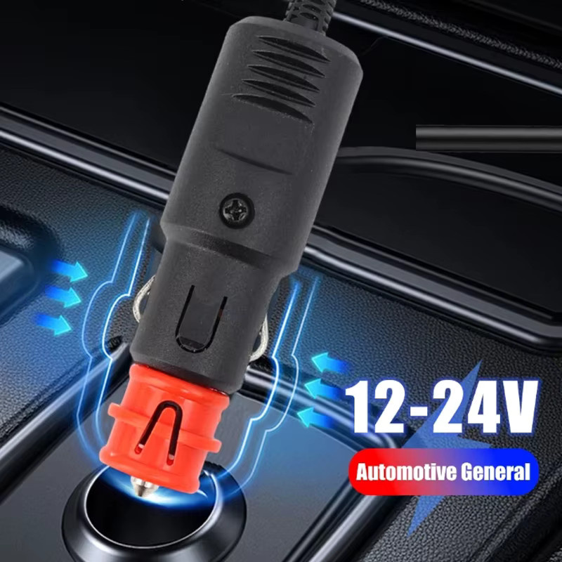 Universeller Auto-Zigarettenanzünder-Stecker in Schwarz, 12 V-24 V, 8 A, europäischer Stil, lötfreier Hochleistungs-Stecker für dein Auto - Bild 4