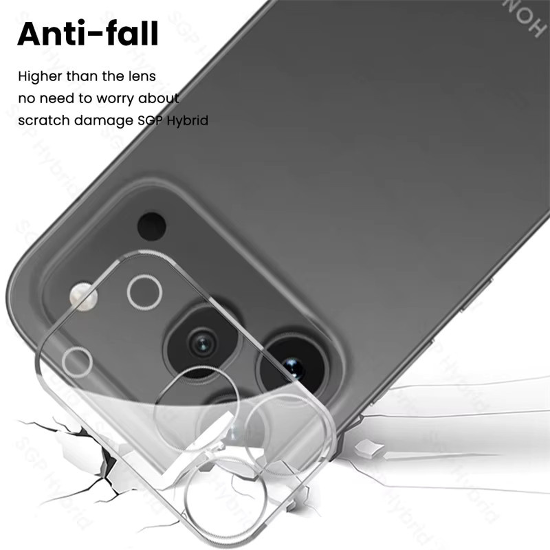 Honar 2er-Set 3D gebogenes Kameraschutzglas für Honor 600 Pro 5G, transparent - Bild 4