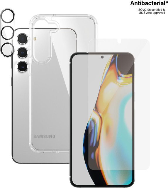 PanzerGlass 3-in-1 Schutz-Set für Samsung Galaxy S23+ in Transparent - Bild 1