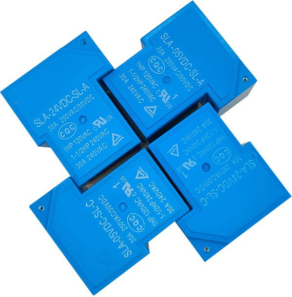 20 Stück CNMAWAY T90 Relais SLA-05V in Blau - Bild 1