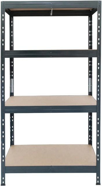 Ar Shelving Rivet Schwerlastregal mit 4 Böden in Anthrazit, H x B x T: 180 x 90 x 60 cm - Bild 1