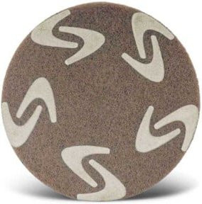 MENZER Thunderpad Polierpad für Einscheibenmaschinen, Durchmesser: 40,6 cm, Dicke: 2 cm, Farbe: Rot - Bild 1