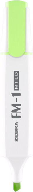 ZEBRA Textmarker FM-1 Mild Grün mit Keilspitze - Bild 1