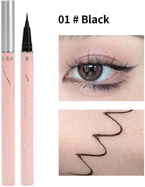 WishLucky Eyeliner flüssig, Black, Damen - Bild 1