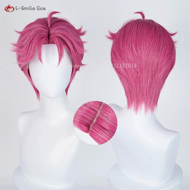 Anime Cosplay Perücke, Hitzebeständiges Synthetisches Haar, Unisex - Bild 1