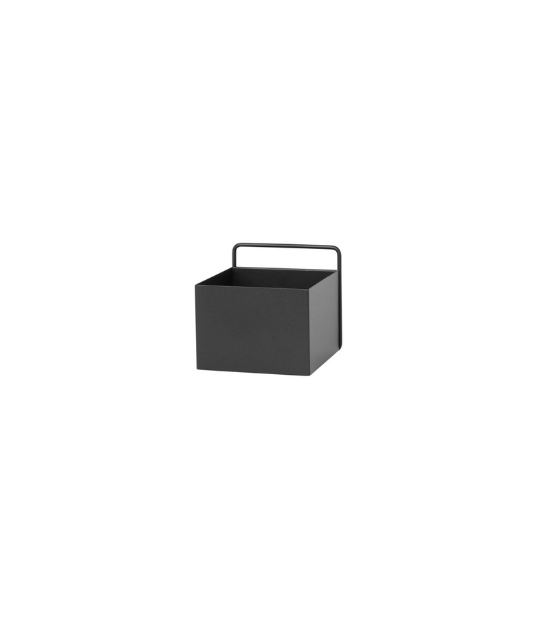 Ferm Living Wall Box aus Metall in Schwarz Matt - Bild 2