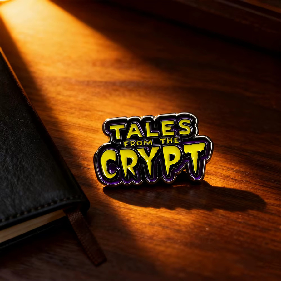 Tales From Thecrypt Logo Emaille Pin Brosche, Unisex - Bild 5