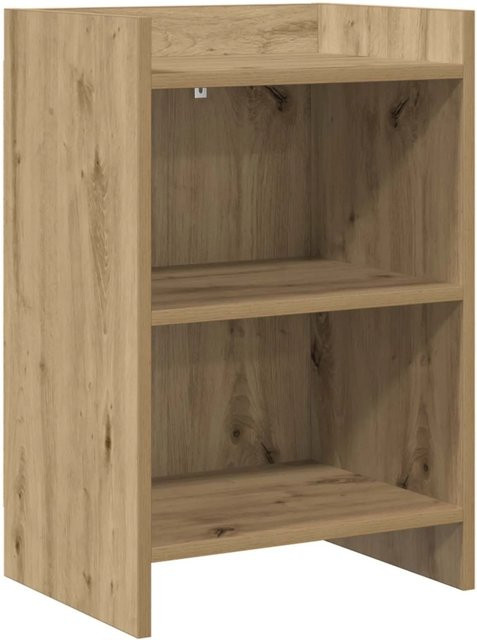 vidaXL Nachttisch Artisan-Eiche in Braun aus Holzwerkstoff für dein Schlafzimmer, B/T/H: 40 x 30 x 60 cm - Bild 1