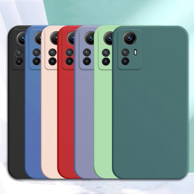 Luxuriöse Silikon-Schutzhülle für Xiaomi Mi 12 12S 12X 12T Pro Mi 12 Lite 5G in Pink - Bild 1
