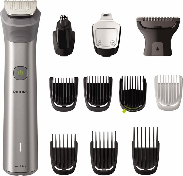 Philips Multigroom Series 5000 Trimmer, Braun, Silber, Herren - Bild 1