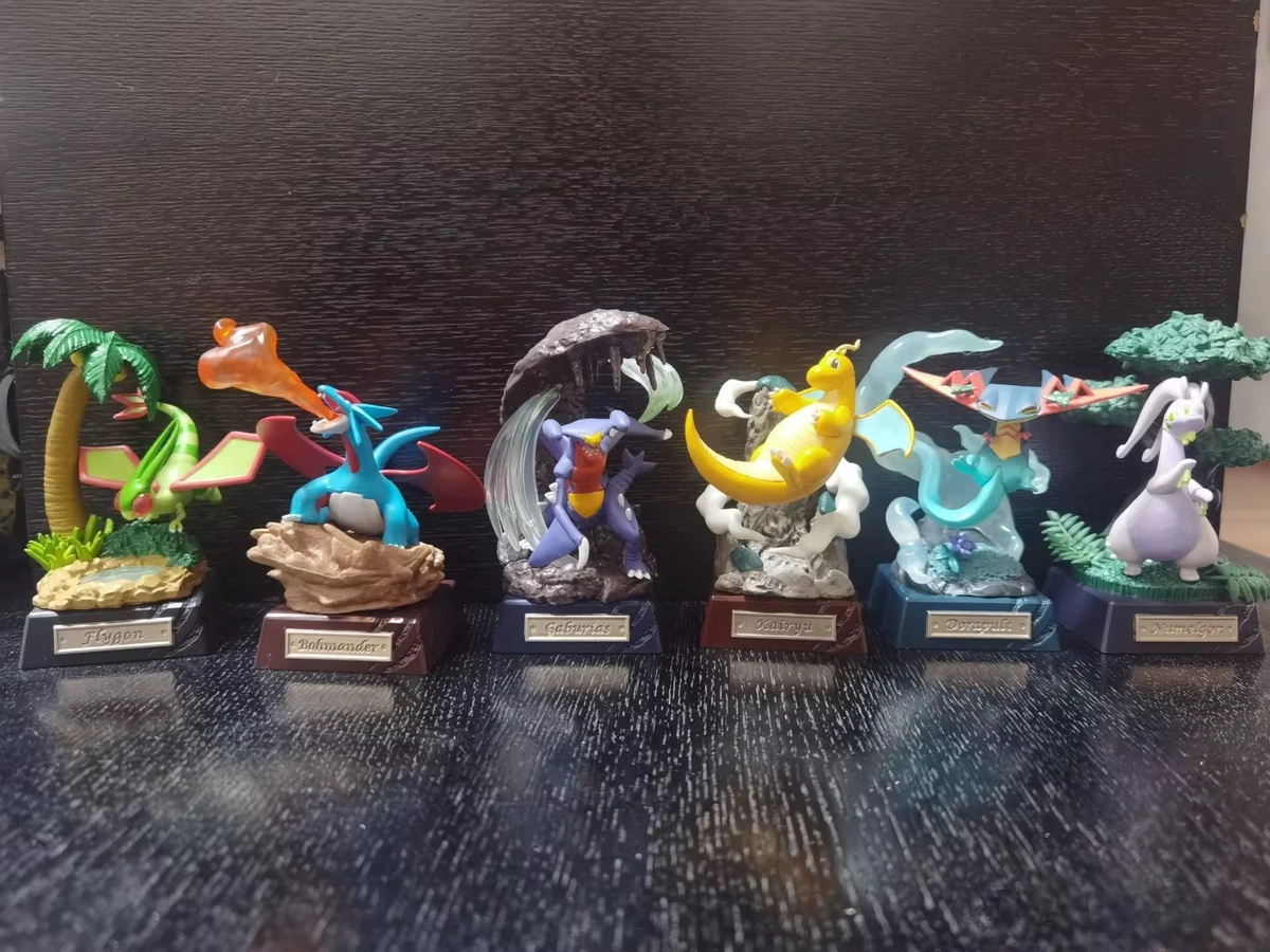 Re-Ment Pokemon Taschenstatue Drachentyp Multicolor - Bild 3