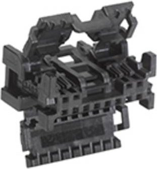 Molex Buchsengehäuse-Kabel mit 12 Polen in Schwarz und Grau - Bild 1