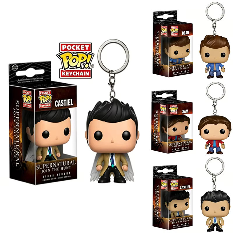 Funko Supernatural Castiel mit Flügel, Schlüsselanhänger, Vinyl-Figur - Bild 3