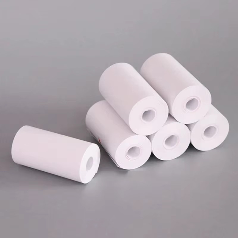 Selbstklebendes Thermopapier für Mini-Fotodrucker in Weiß, B/H: 57 x 25 mm - Bild 2