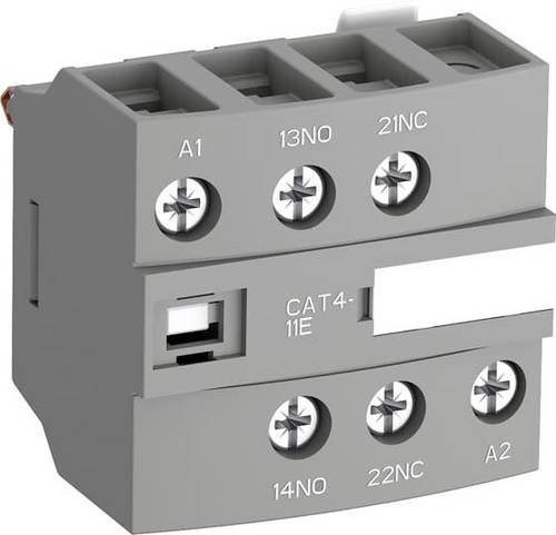 ABB CAT4-11M Hilfsschalter in Grau mit 1 Öffner und 1 Schließer - Bild 1