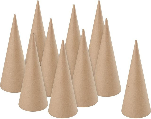 VBS Pappkegel aus Pappmaché in Beige - Bild 1