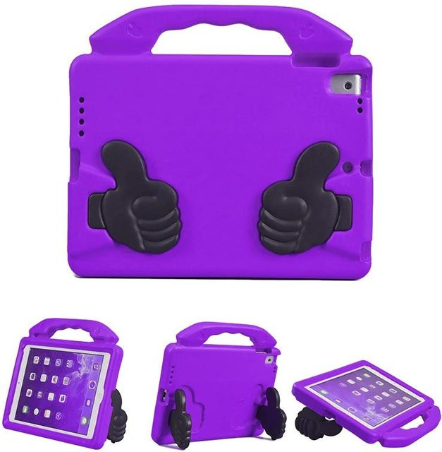 Kindersichere EVA Hülle für iPad Air, Pro, Mini und iPad Generationen in Violett - Bild 1
