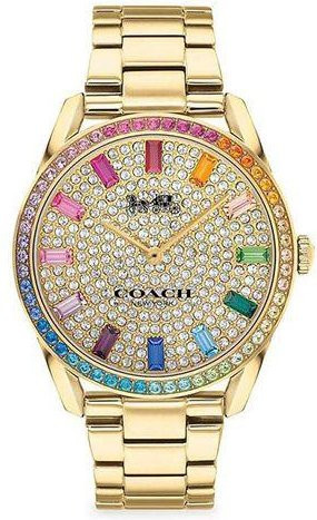 Coach Armbanduhr Quarz, Edelstahl, 36 mm, Gold, Damen - Bild 1