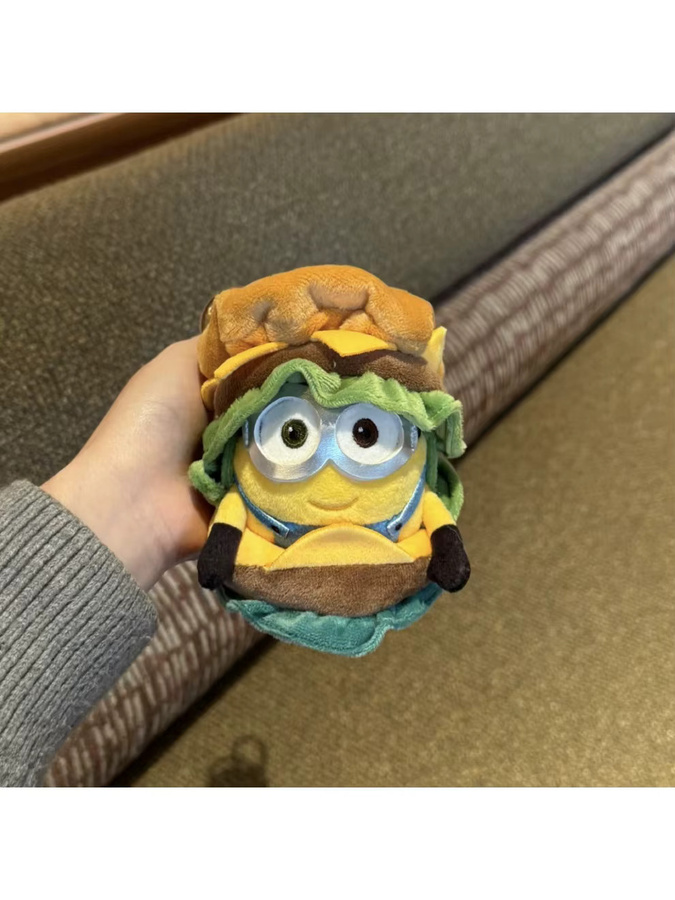 Potdemiel Minion Bob Rucksack-Anhänger, Plüschpuppe, Gelb - Bild 2