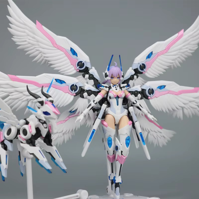 52TOYS Three Kingdoms Zhuge Liang White Zee Angel Mech, Zusammengebautes Modell Spielzeug - Bild 2