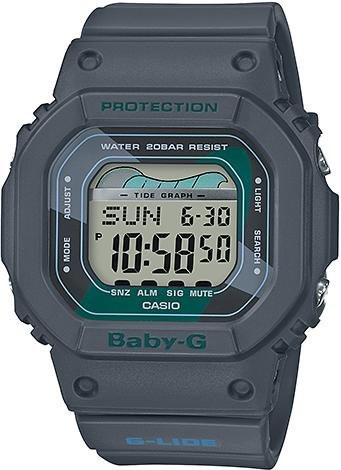 Casio Digitaluhr, Quarz, Harz, Schwarz, Herren - Bild 1