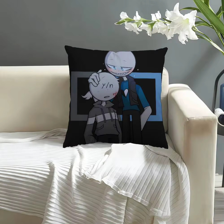 Bilibili Anime Kissenbezug Peter Y-Your B-Boyfriend Club Bar Vintage Design, B/B/B: 45 x 45 x 0 cm, Mehrfarbig - Bild 3