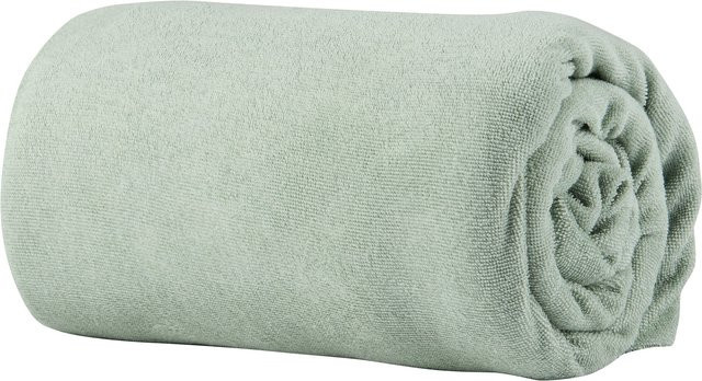 Baby-Walz Basics Wickelauflagenbezug aus Frottee in Grün, B/T: 85 x 75 cm - Bild 1