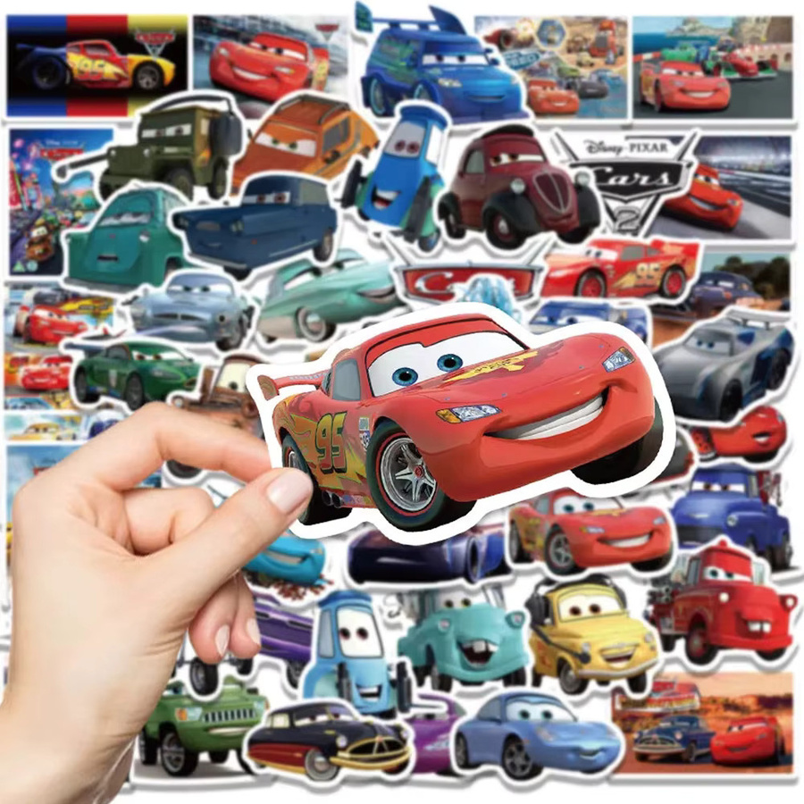 Disney Cars Lightning McQueen Aufkleber, 10-teiliges Set - Bild 3
