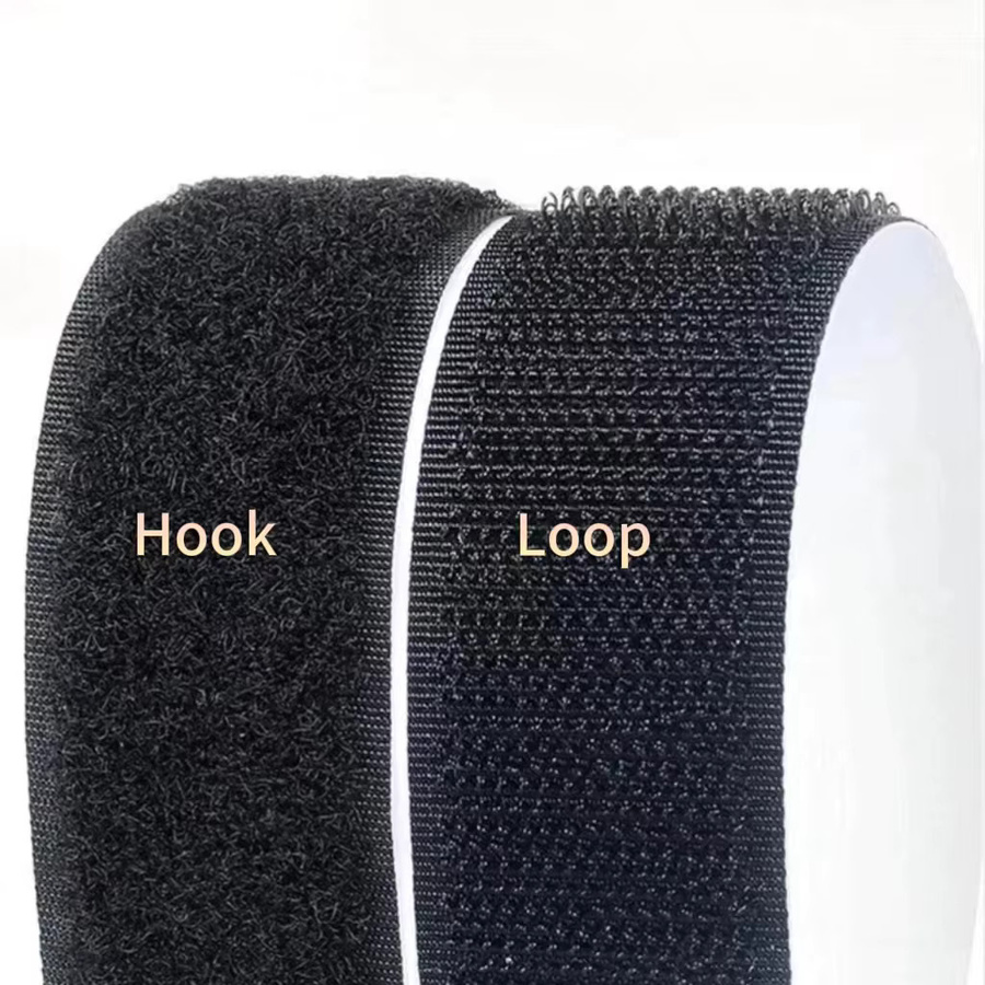 Selbstklebendes Klettband aus Nylon in Weiß, 25 Meter Länge - Bild 4