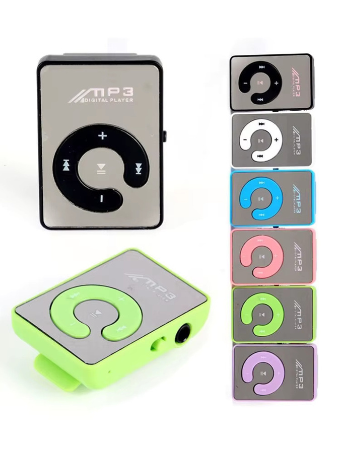 occkic Tragbarer Mini-Clip-MP3-Player in Schwarz mit HiFi-Sound und SD-TF-Kartenunterstützung für Outdoor-Sport - Bild 6