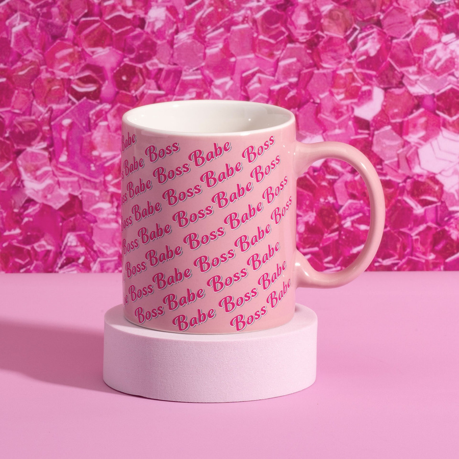 Paris Hilton Tasse Boss Babe in Pink, 350 ml - Bild 2