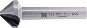 PFERD HSS Kegel- und Entgratsenker 90 Grad in Silber mit Ø 23 mm und Schaft-Ø 10 mm nach DIN 335 C - Bild 1